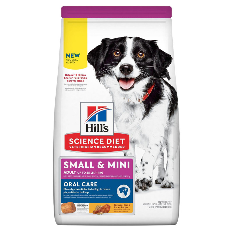 “Oral Care” dry food with chicken…