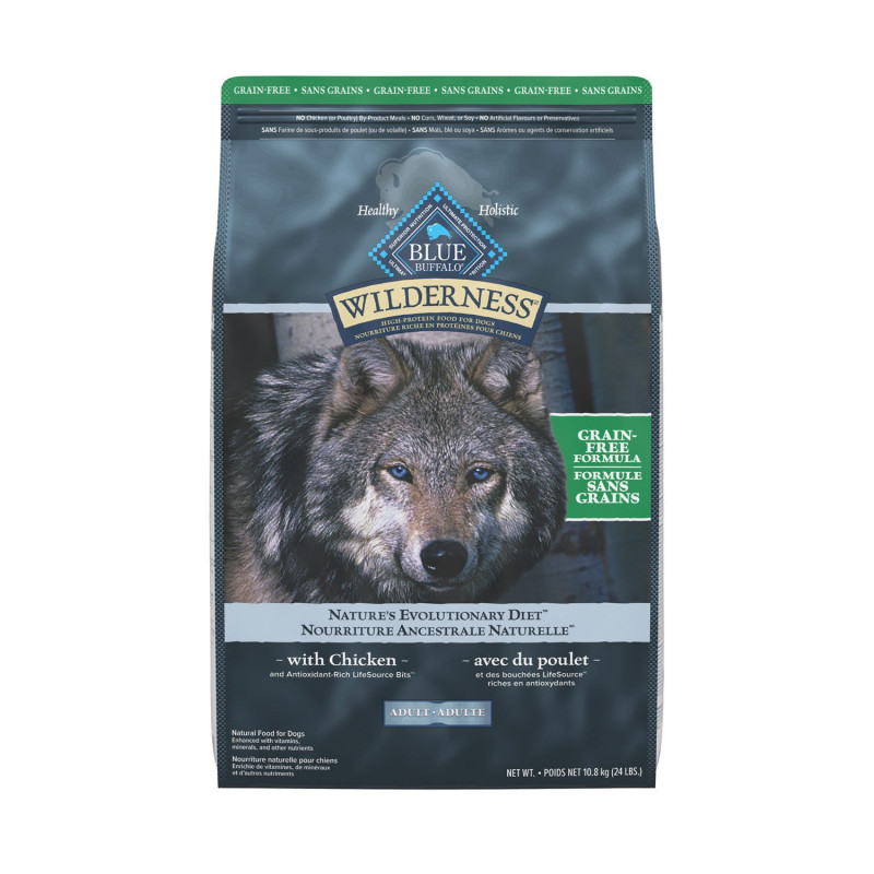 Blue Buffalo Formule sans grains au poulet pour chien…