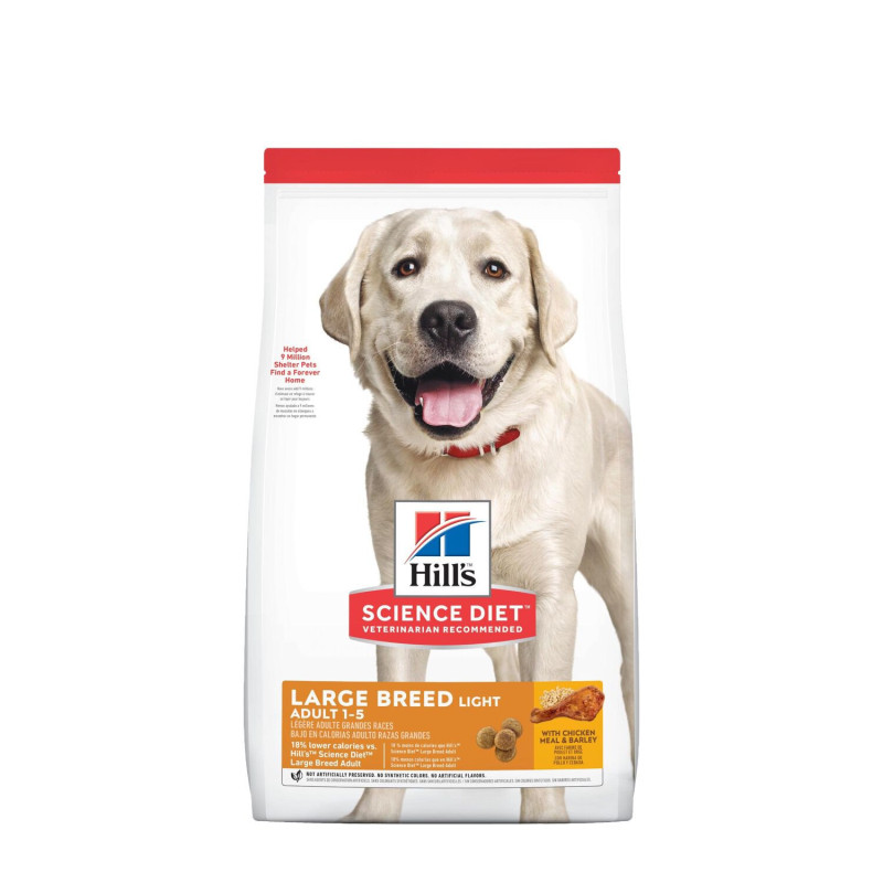 Light dry food with p…