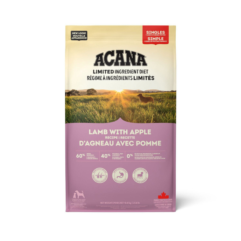 Acana Nourriture sèche recette à l'agneau avec…