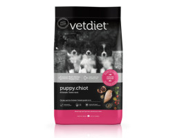 Vetdiet Nourriture sèche au poulet pour chiots t…