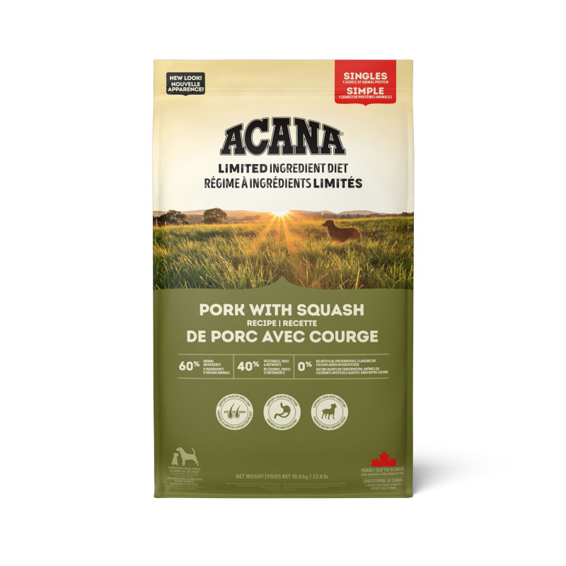 Acana Nourriture sèche recette au porc avec co…