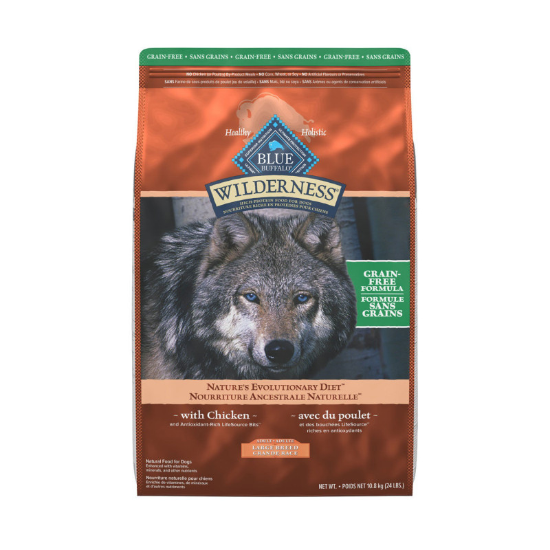 Blue Buffalo Formule au poulet sans grains pour chien…