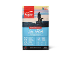 Six Fish dry food for dogs, 1…