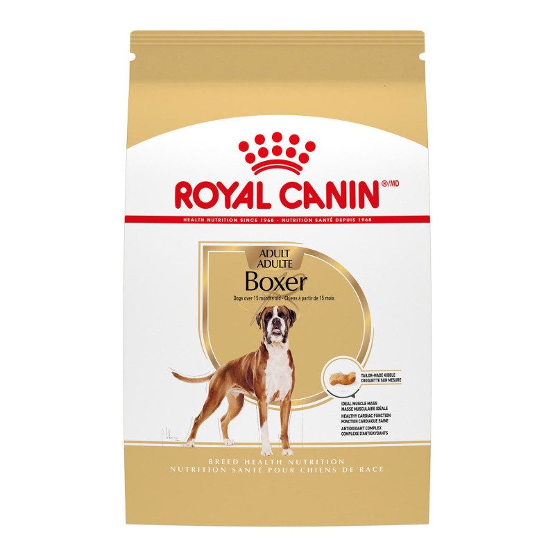 Dry food for adult Boxers