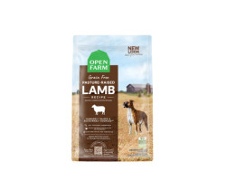 Grain-free dry food raised lamb…