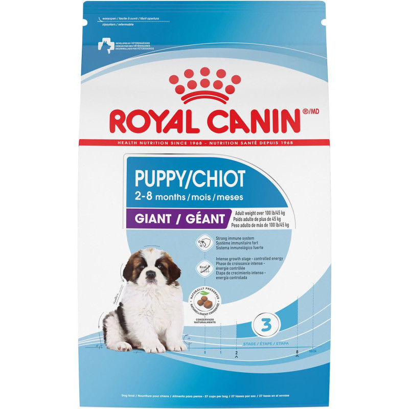 Dry food for puppies of giant breeds…