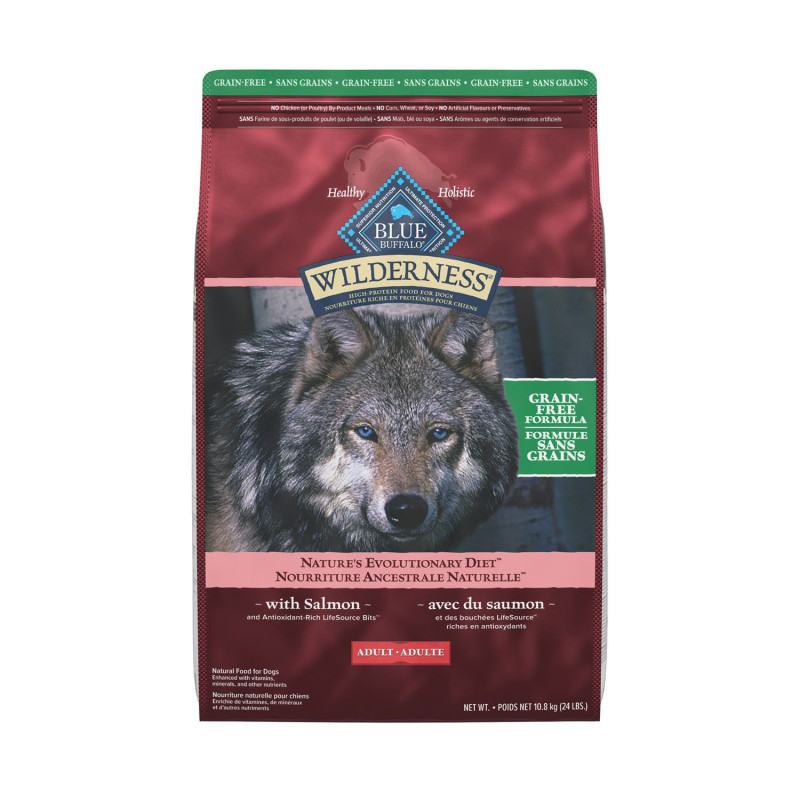 Blue Buffalo Formule sans grains au saumon pour chien…