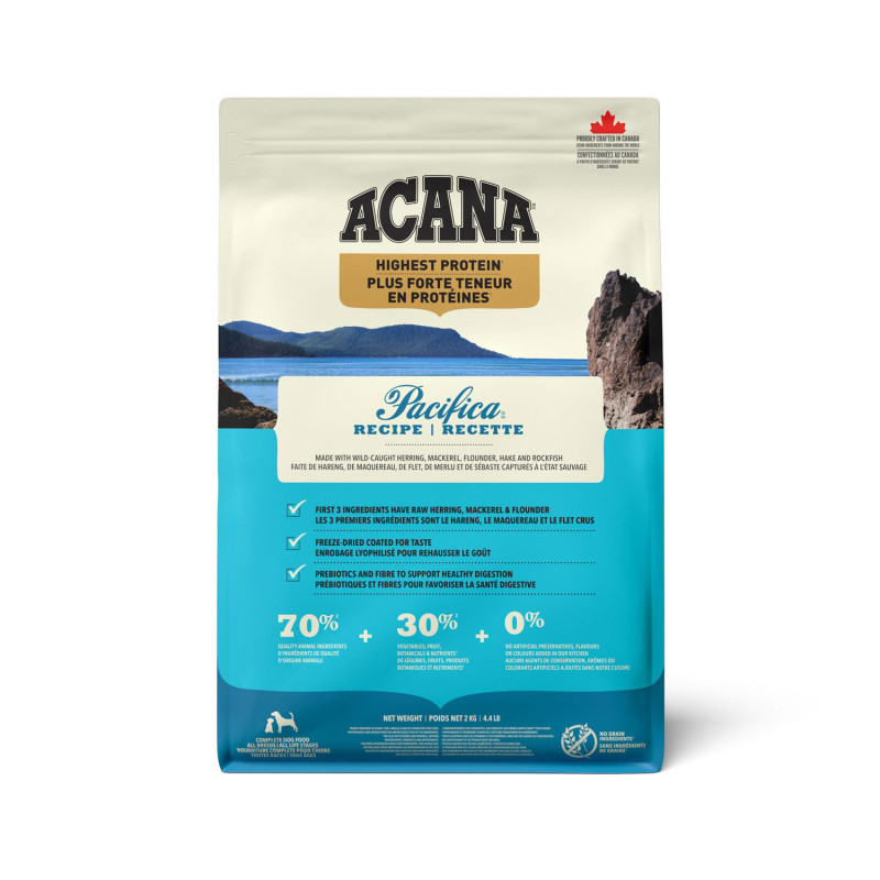 Acana Recette Pacifica Plus forte teneur en pr…