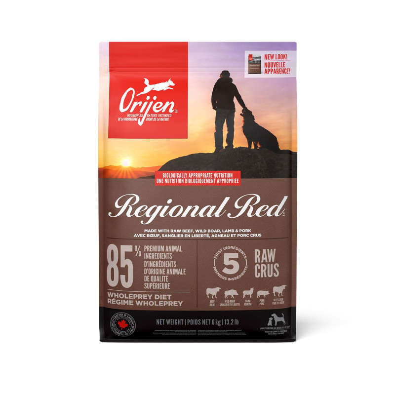 Orijen Nourriture sèche Regional Red pour chien…