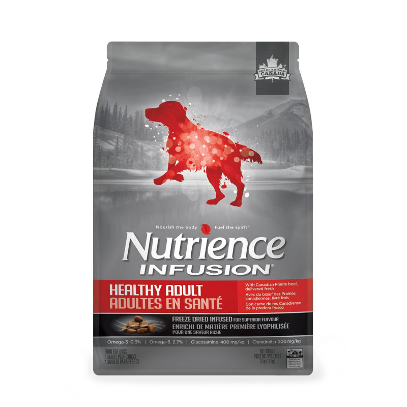 Nutrience Nourriture pour chien adulte au boeuf