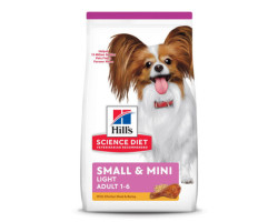 Hill's Science Diet Nourriture légère sèche « Small & Mini »…