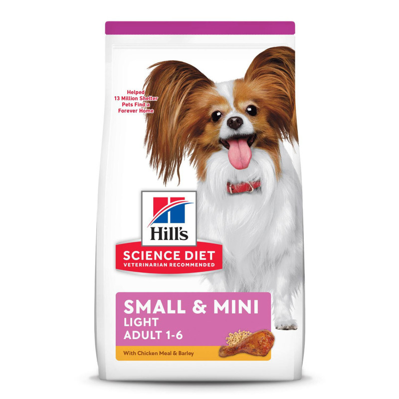 Hill's Science Diet Nourriture légère sèche « Small & Mini »…