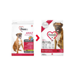 Skin and coat formula for medium dogs…