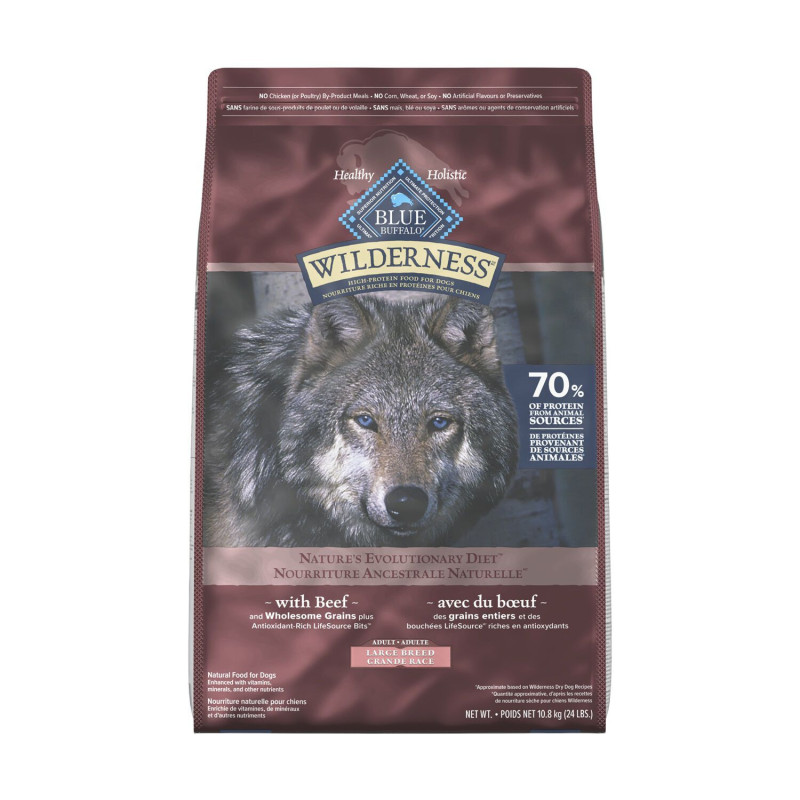 Beef formula dry food with h…