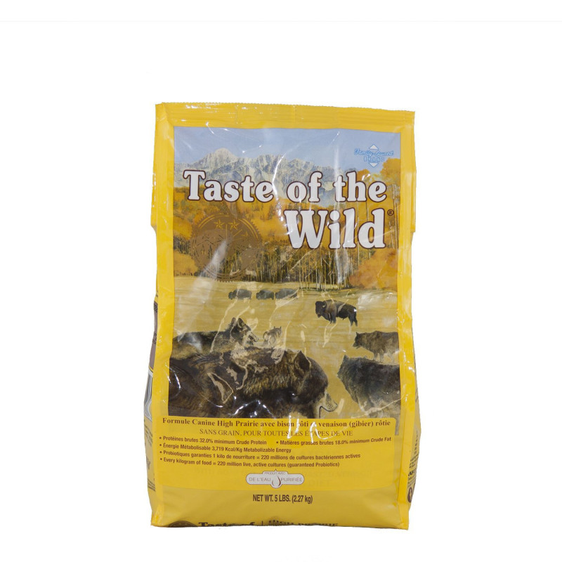 Taste of the Wild Formule pour chiens avec bison rôti et g…