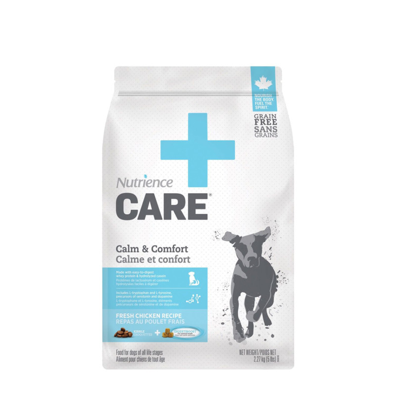 Calm and comfort formula for dogs