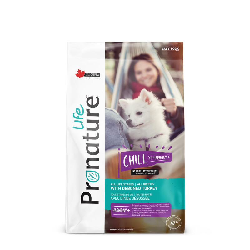 Pronature Life Formule CHILL Harmony+ pour chiens, dind…