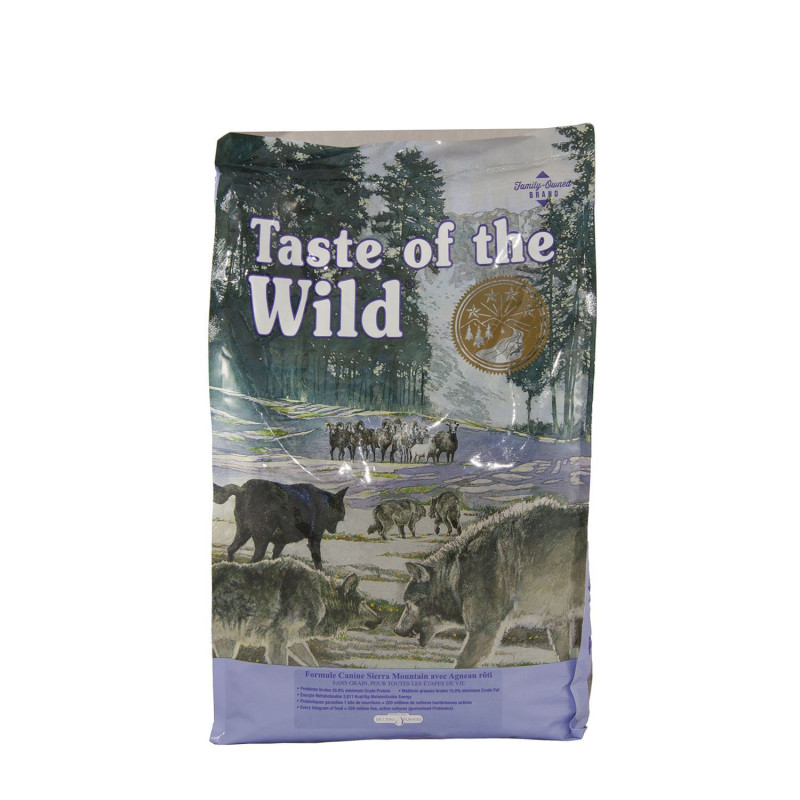 Taste of the Wild Formule pour chiens tous âges, agneau rô…