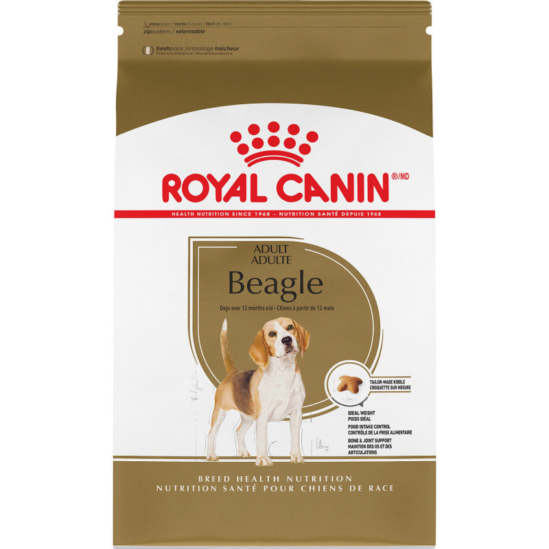 Dry food for adult Beagle dogs…