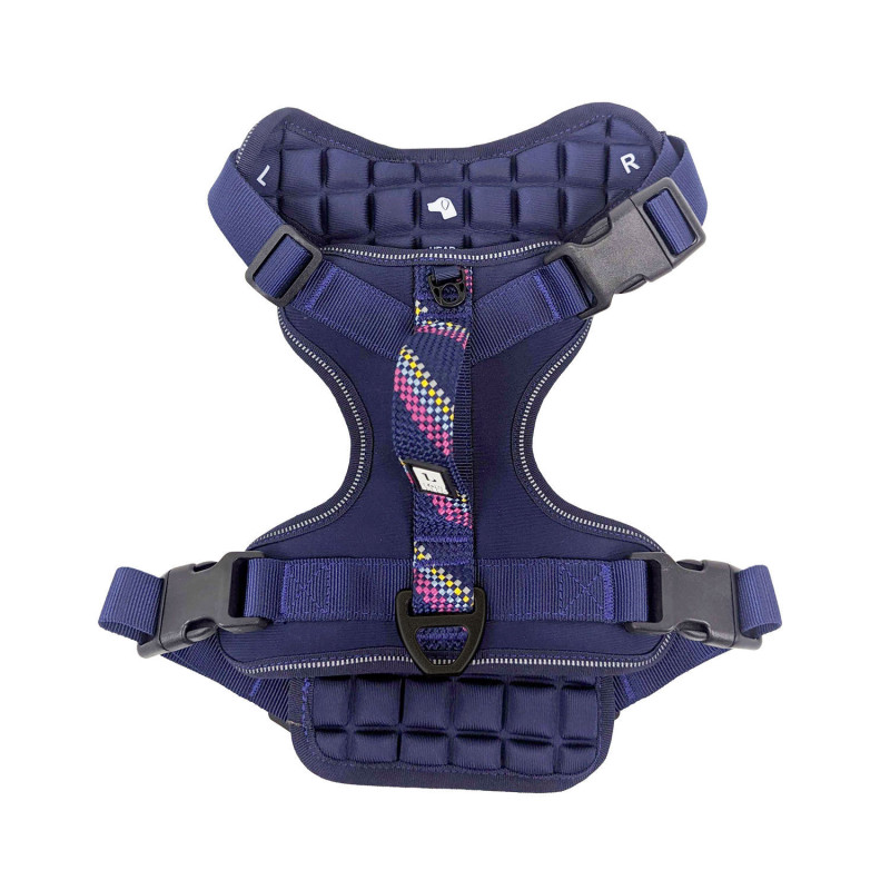 Padded harness with paracord for dogs…