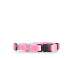 Pink nylon collar