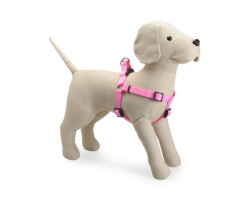 Pink nylon harness