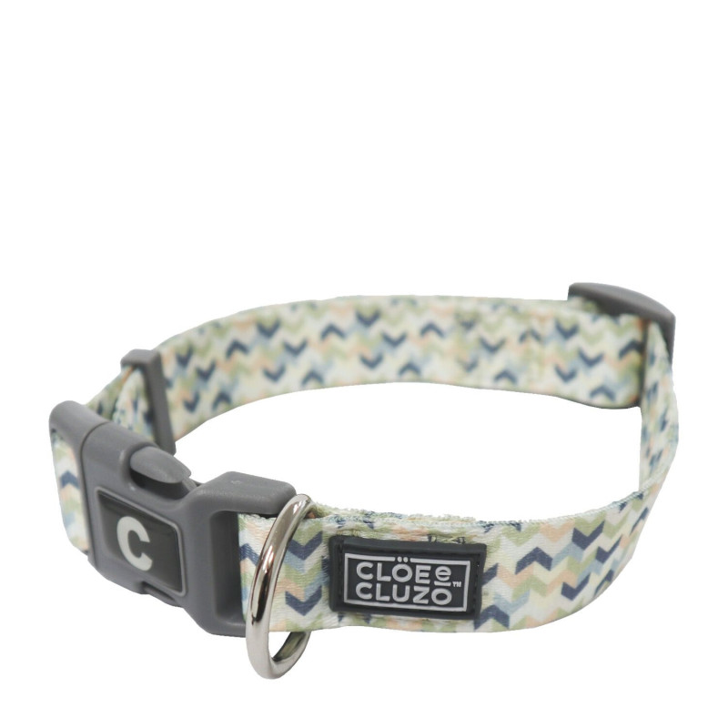 CLÖE e CLUZO Collier ajustable pour chien, M