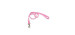 Single pink nylon leash