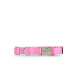 Coastal Collier en nylon rose