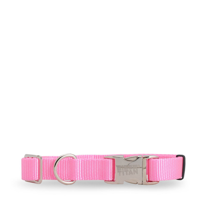 Coastal Collier en nylon rose