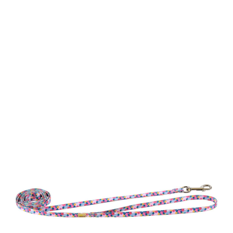 Leash for small dogs, floral