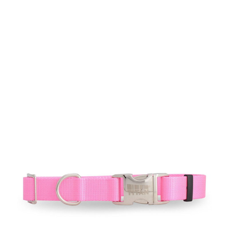 Coastal Collier en nylon rose