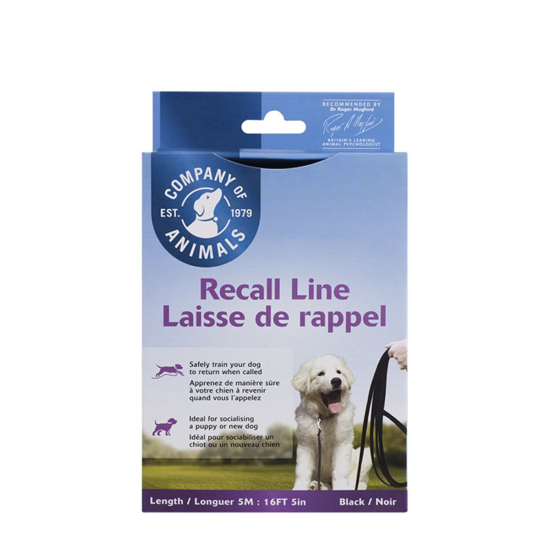 The company of Animals Laisse de rappel 5m