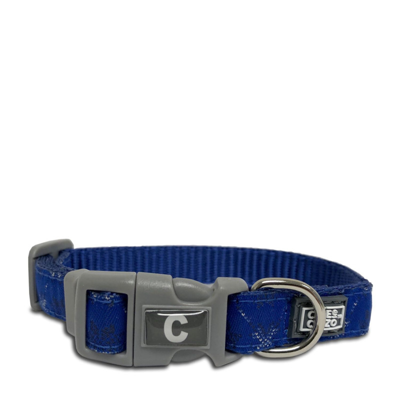 Collar for dogs, navy blue