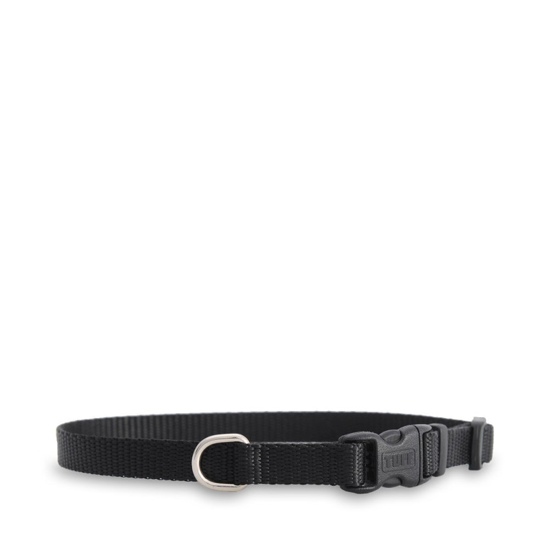 Black nylon collar