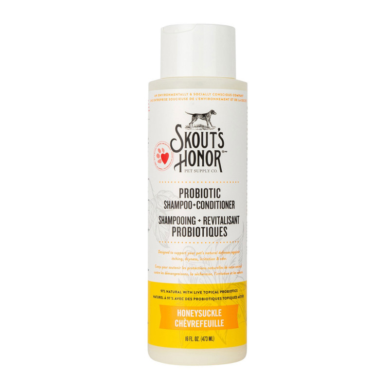 SKOUT' S HONOR Shampooing et revitalisant probiotique, …