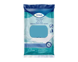 TENA Proskin Ultra débarbouillettes pour adultes, 48 unités