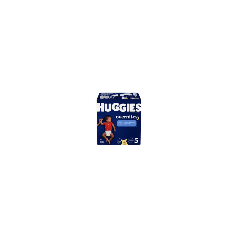 HUGGIES Overnites couches pour la nuit, taille 5, 44 unités