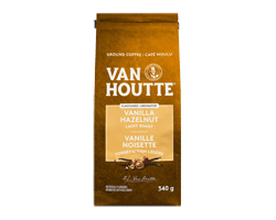 VAN HOUTTE Café moulu, vanille noisette, 340 g