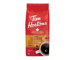 TIM HORTONS Café mouture fine 100% colombien, 300 g