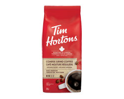 TIM HORTONS Café mouture fine en sac, original, 300 g