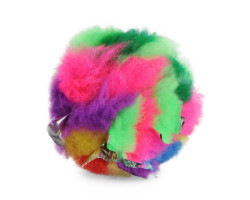 Multicolored ball cat toy