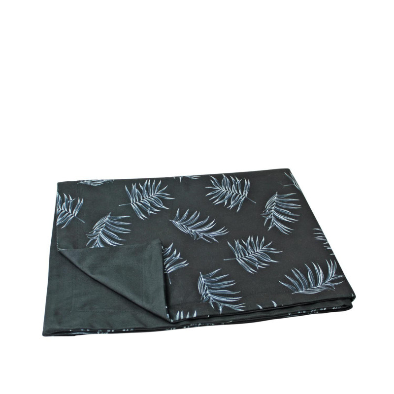 BeOneBreed Housse pour coussin nuage « Black Palms …