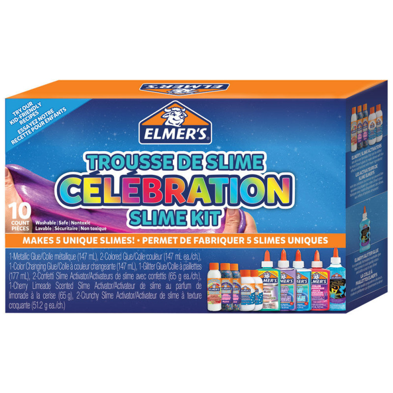 Elmer's trousse de slime célébrations