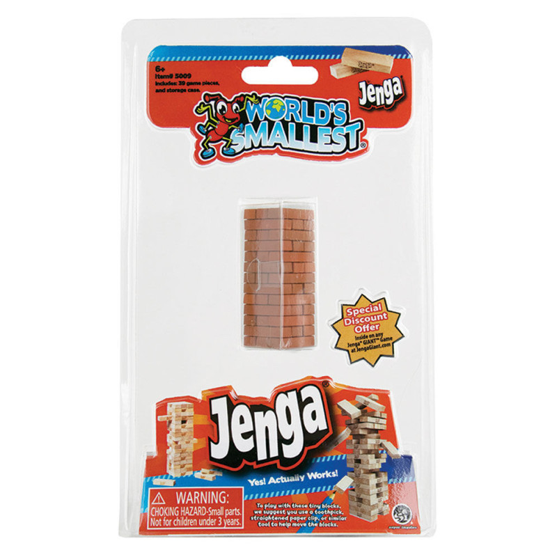 Worlds Smallest Jenga - Édition anglaise