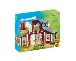 Playmobil - Ferme avec silo...