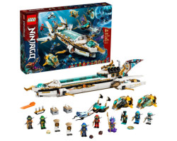 LEGO Ninjago Le QG aquatique des ninjas 71756 (1159 pièces)