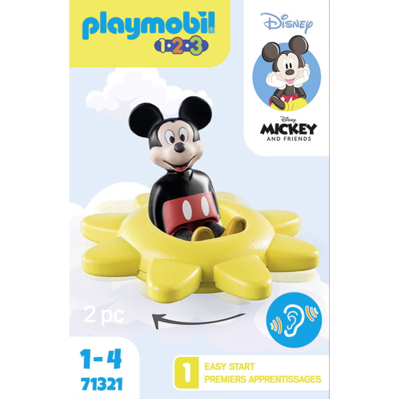 Playmobil - 1.2.3 and Disney: Mickey et Toupie soleil