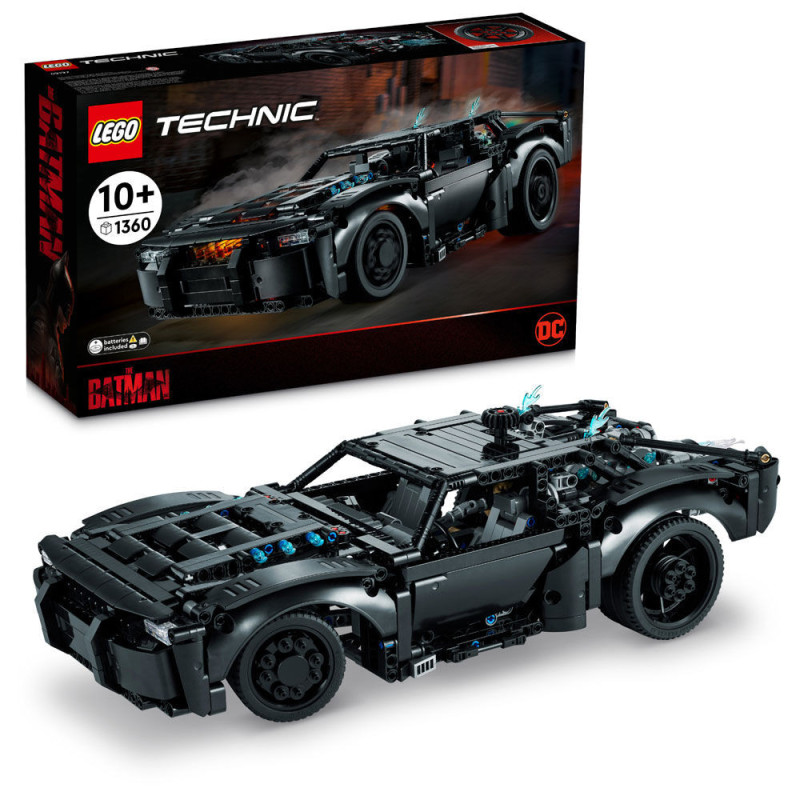 LEGO Technic LA BATMOBILE DE BATMAN 42127 Ensemble de construction de modèle (1 360 pièces)